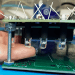 Lights on the GPAD that will flash during an alarm event.