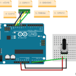 A Fritzing diagram of the GPAD.