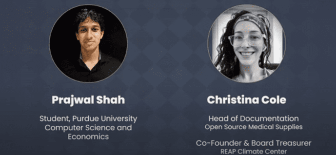 The NanoCap Table team, including headshots by Prajwal Shah and Christina Cole.