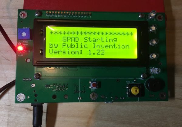 GPAD image General Purpose Alarm Device Prototype