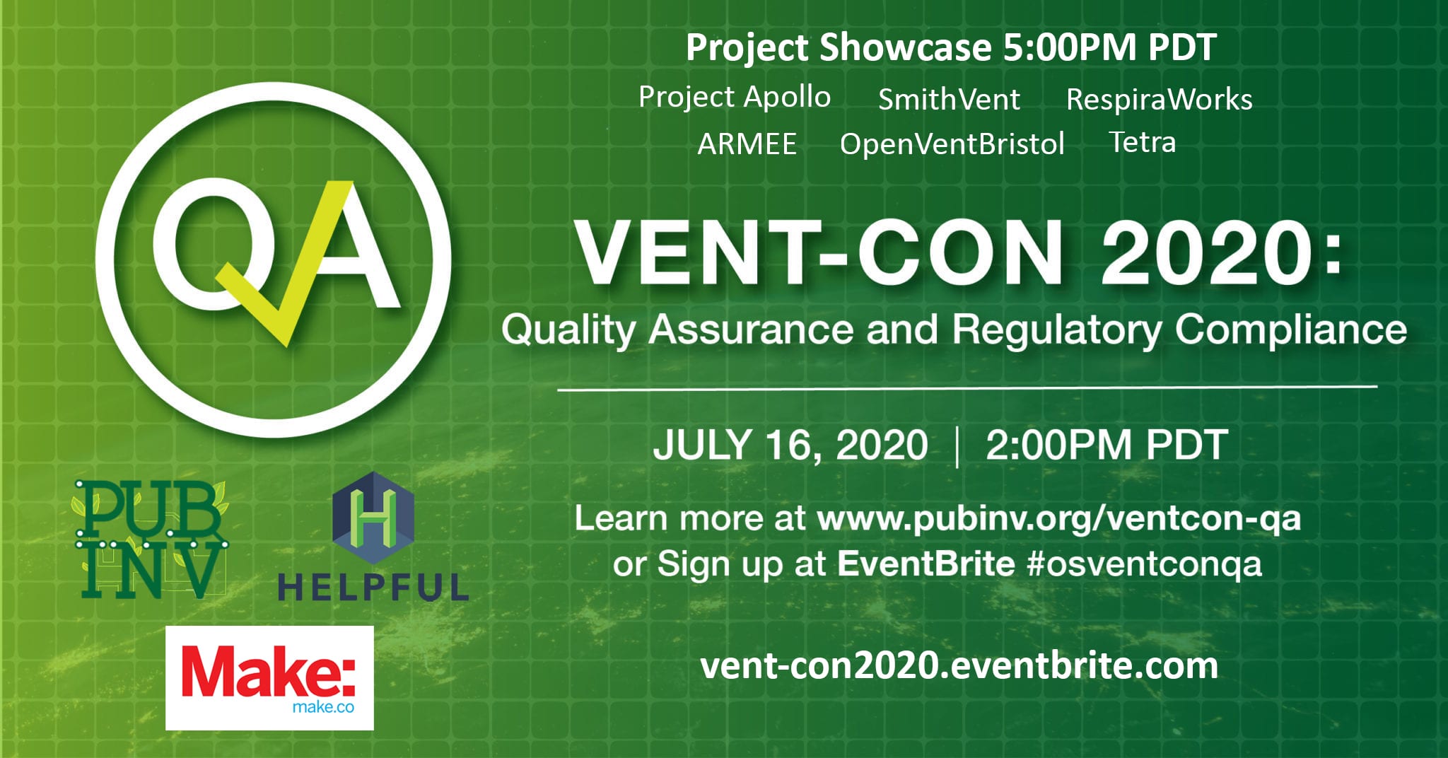 Vent-Con2020 Quality Assurance and Regulatory Compliance